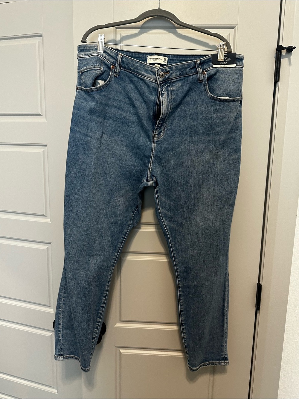 Abercrombie & Fitch Blue Skinny Ankle Jeans